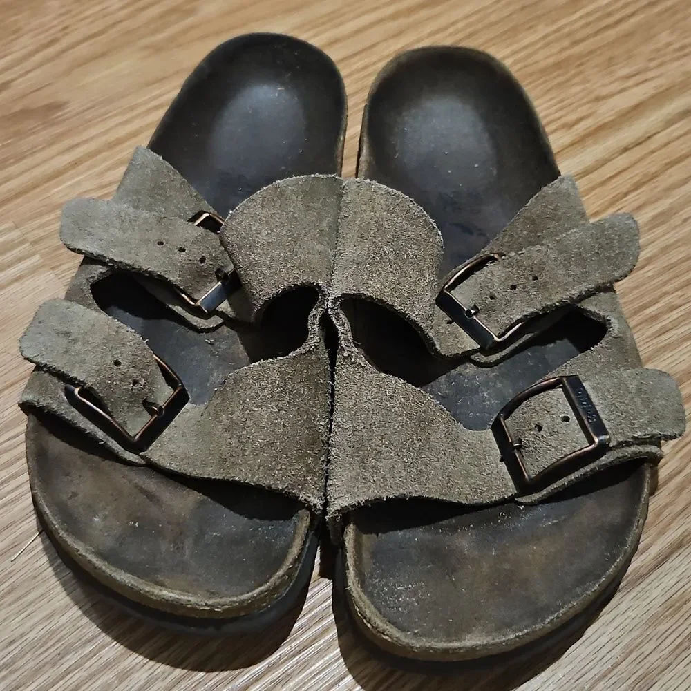 Birkenstock Arizona Suede Sandals – Size 38 (US Women’s ~7–7.5) - Picture 2 of 7